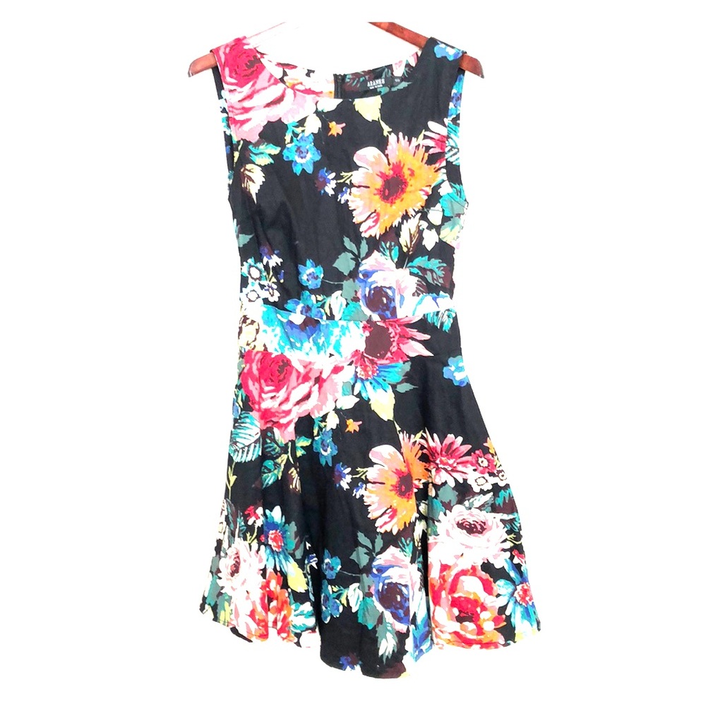 Aranee | Floral Mini Dress S
